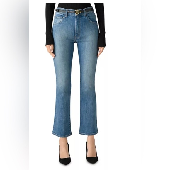 St. John Denim - NWT St. John Laguna High Rise Flared Jeans size 12